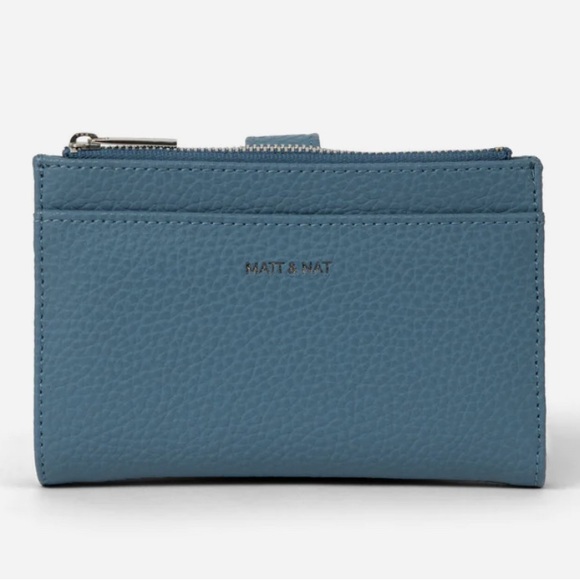 Matt and Nat Motivsm Small Vegan Wallet - Purity - Picture 1 of 5